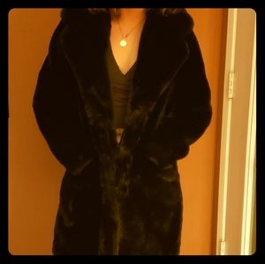 Guess faux fur coat